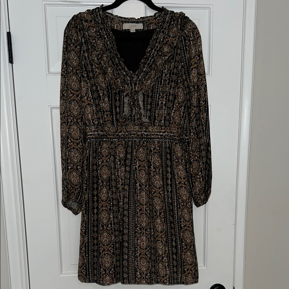 Loft Patterned Dress